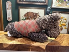 Vintage Ideal Plush Stuffed Scotty Dog Terrier Plush Toy 14" x 5.5"