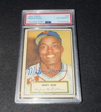 Monte Irvin Cards, Rookie Card and Autographed Memorabilia Guide 30