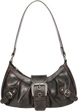 Verdusa Shoulder Bag for Women Y2K Mini Purse Cute Goth Punk Vintage Purse Top