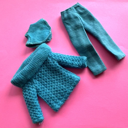 Vintage 1965 Barbie Skipper #1915 Outdoor Casual Outfit