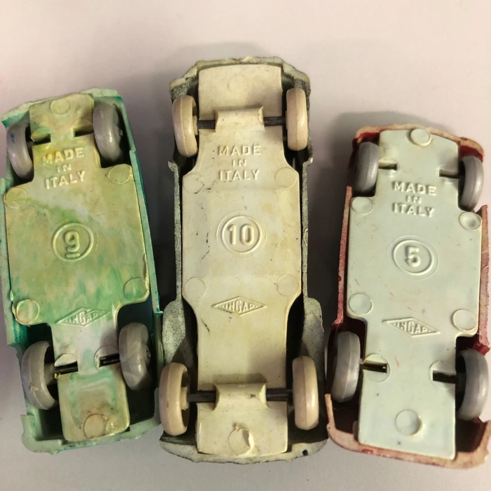Vintage Ingap Plastic Cars Lot of 3 Made in Italy(390) - Image 3 of 4