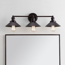 July 26.5" 3-light Metal Vanity Light,