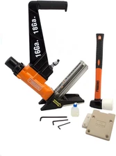 PF1618GLCN Pneumatic 3-In-1 16-Gauge and 18-Gauge 2" Flooring Nailer with Floori