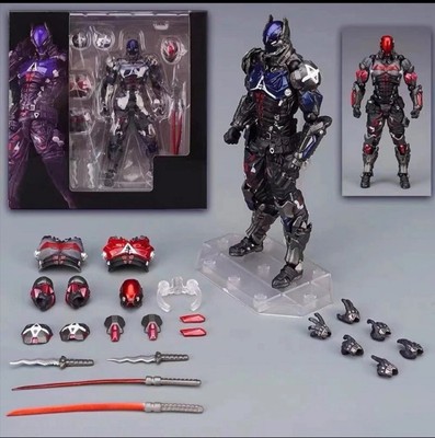 Amazing Yamaguchi Revoltech Batman Arkham Knight Actionfigur Modell 6in China V