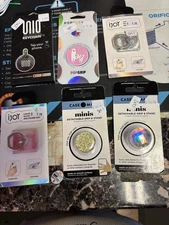 Phone Grip & Stand Bundle Lot (6) – PopSockets, Case-Mate Minis, iJoy Grips, UNI