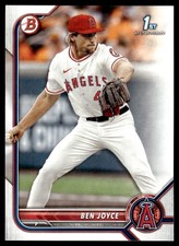 Ben Joyce 2022 Bowman Draft #BD109 Los Angeles Angels 29397 Baseball Card