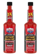 TWO Lucas Octane Booster EXTRA POWER! STOPS PINGING 15oz (2 Bottles)