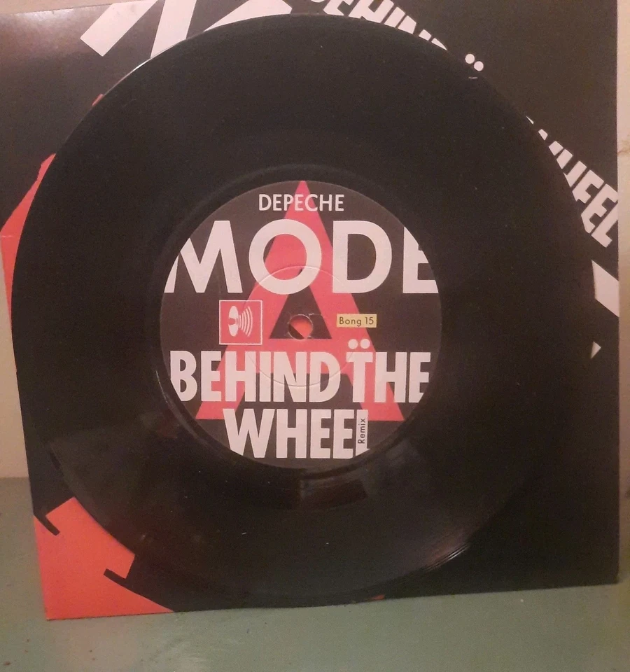 Depeche Mode Behind The Wheel (Remix) 7" Vinyl Single 1987 Mute Records BONG 15 - Image 3 of 4