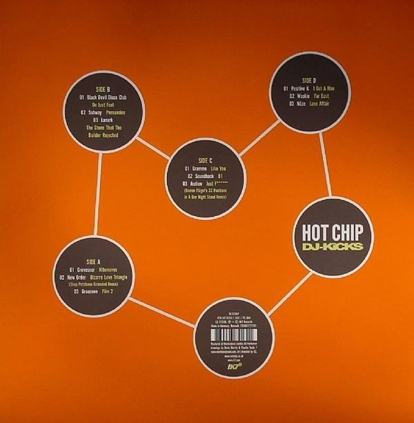 Hot Chip - DJ-Kicks (Mixed by , 2007) - VINYL RECORD - Great Xmas pressie - Image 2 of 4