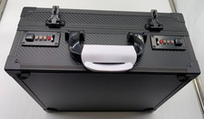 Barber Carrying Case Box For Barber Hair Cutting Tool Organizer w/ Password Lock