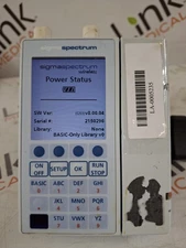 Baxter Sigma Spectrum 8.00.04 w/ A/B/G/N Battery Infusion Pump