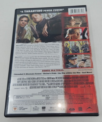 Inglourious Basterds (DVD with Postcards, 2009) Brad Pitt / Quentin Tarantino - Picture 2 of 5