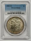 1882-O MORGAN SILVER DOLLAR - PCGS MS62 - 90% SILVER