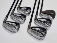 TaylorMade SpeedBlade Iron Set * 6-PW+SW * Velox Regular Flex Graphite Shafts