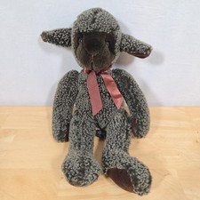 Vtg Russ Berrie Lil Trubbles Brown Lamb Sheep Plush Stuffed Animal 12  