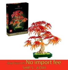 18 , 474 pcs, LEGO Botanicals Japanese Red Maple Bonsai Tree Building ... a19.5 