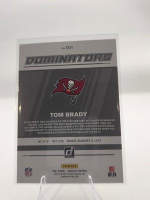 2021 Donruss #D31 Tom Brady Dominators
