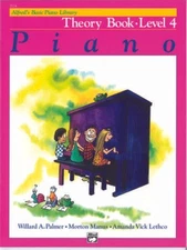 Alfred's Basic Piano Library Theory, Bk 4 - Paperback - GOOD