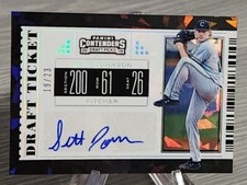 Seth Johnson 2019 Panini Contenders Autograph Cracked Ice /23 #11 Phillies 