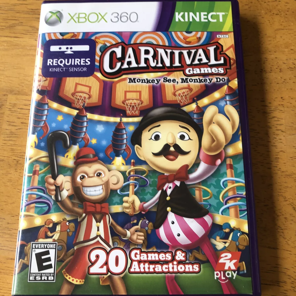  Carnival Games: Monkey See Monkey Do - Xbox 360 : Take