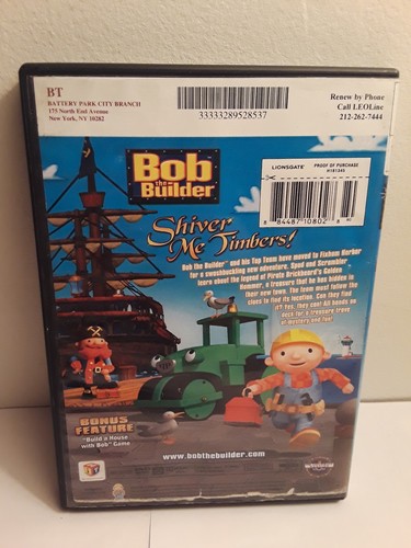 Bob the Builder: The Golden Hammer - The Movie (DVD, 2010) Ex-Library - Picture 2 of 3