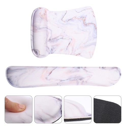 Keyboard Cushion Marble Keyboard Pad Computer Typing Pad Laptop Wrist Rest Pad - Afbeelding 3 van 12