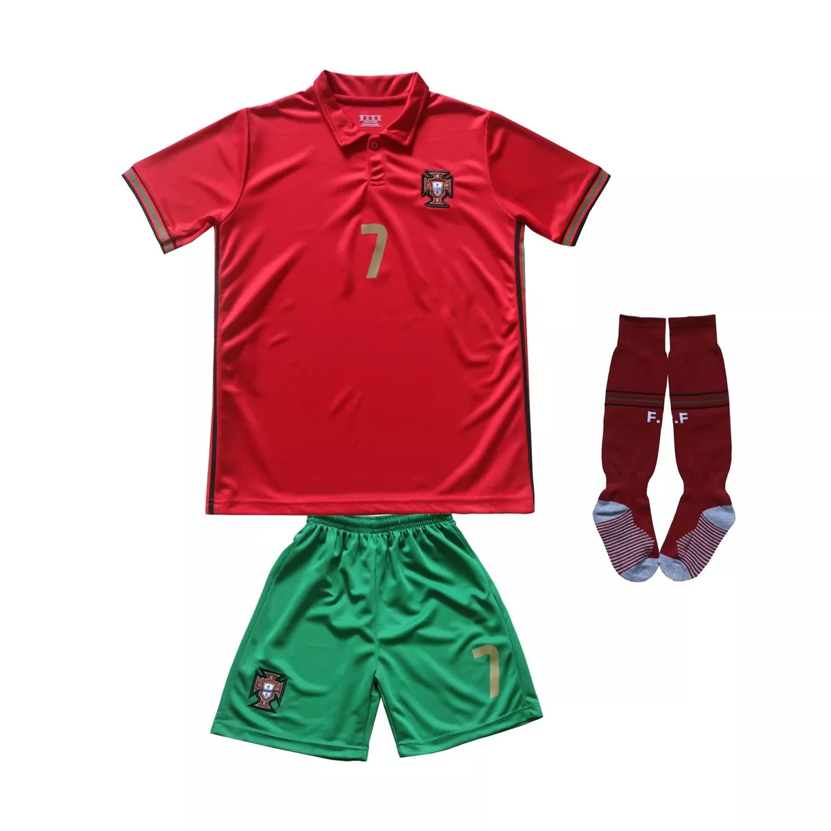 Ronaldo youth on sale soccer jersey