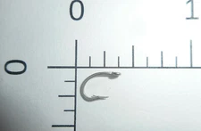 100 Mustad #12 FLY Fishing SCUD TYPE Hooks O'Shaughnessy CADM. & TIN RINGED 7876