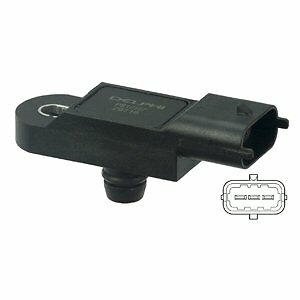 Sensor, intake manifold pressure for RENAULT DELPHI PS10167 - Picture 2 of 3