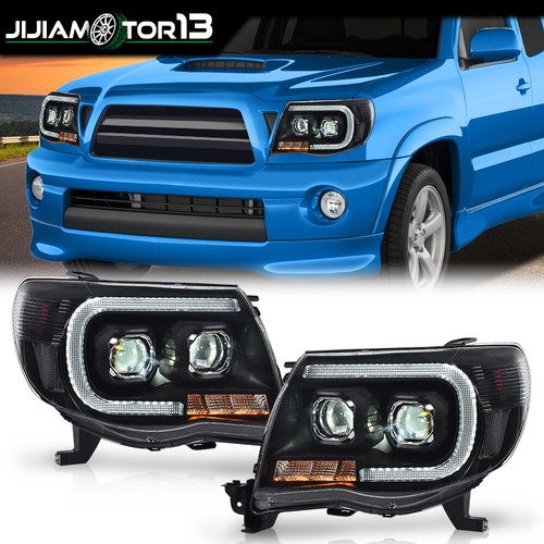 ACANII - Pour Toyota Tacoma Pickup TRD 2005-2011 - Tube LED Fumé Noir - Phares Avant Gauche Droite - Foto 11
