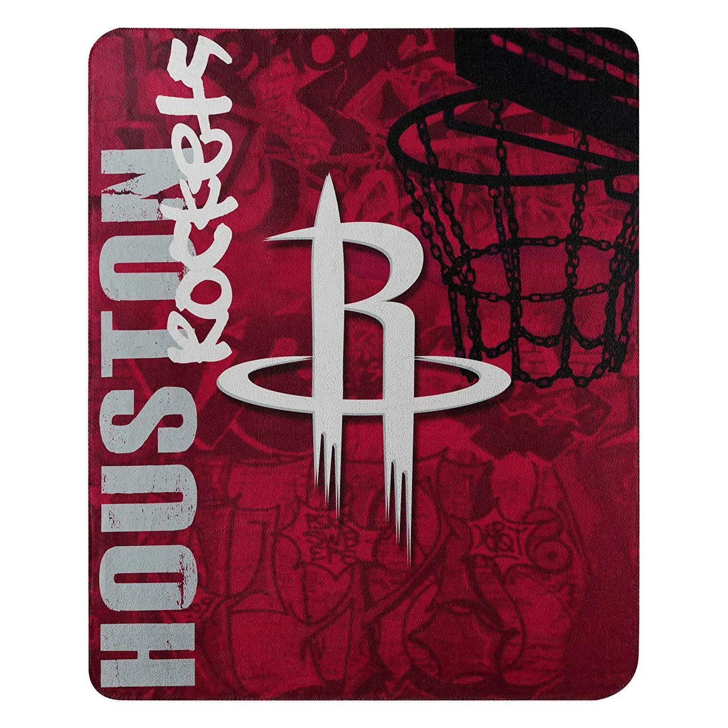 Houston Rockets Soft Fleece Throw Blanket