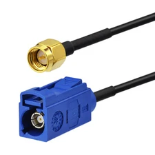 GPS Extension Cable Fakra C female to SMA male pigtail RG174 15ft for telematics