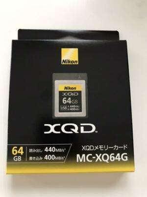 Nikon MC-XQ64G XQD Memory Card 64GB for Z7 Z6 D850 D500 R:440MB