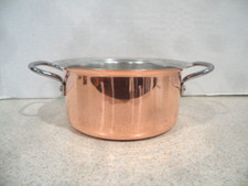 Ruffoni Williams Sonoma Tin Lined Copper Pan 1 Quart QT Italy