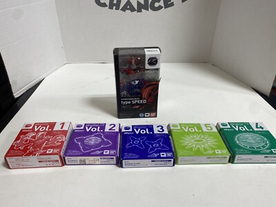 SH Figuarts Kamen Rider Drive Type Speed w/ Vol 1,2,3,4,5
