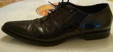 SCARPE CESARE PACIOTTI NERE ELEGANTI ORIGINALI tg. 41. ( size 7 UK )