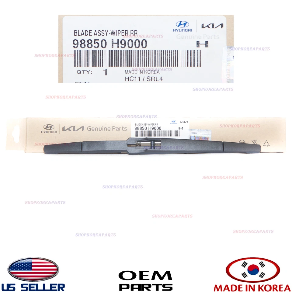 Limpiaparabrisas trasero de vidrio genuino ⭐OEM⭐ HYUNDAI VENUE 2020-2024 KIA RIO 2018-2023 Foto 2 de 4