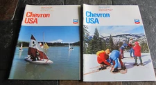 Vintage Chevron Travel Magazine Winter Summer 1974 Lot of 2 Oregon Sand Dunes