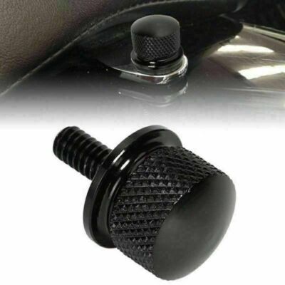 10-Pack Billet Aluminum Rear Fender Seat Mount Bolts For Harley Davidson – Black 32mm