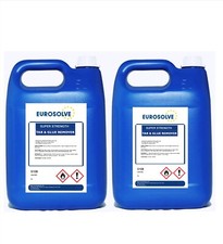 Super Strength Tar and Glue Remover - 2 x 5L - Bitumen, Glue