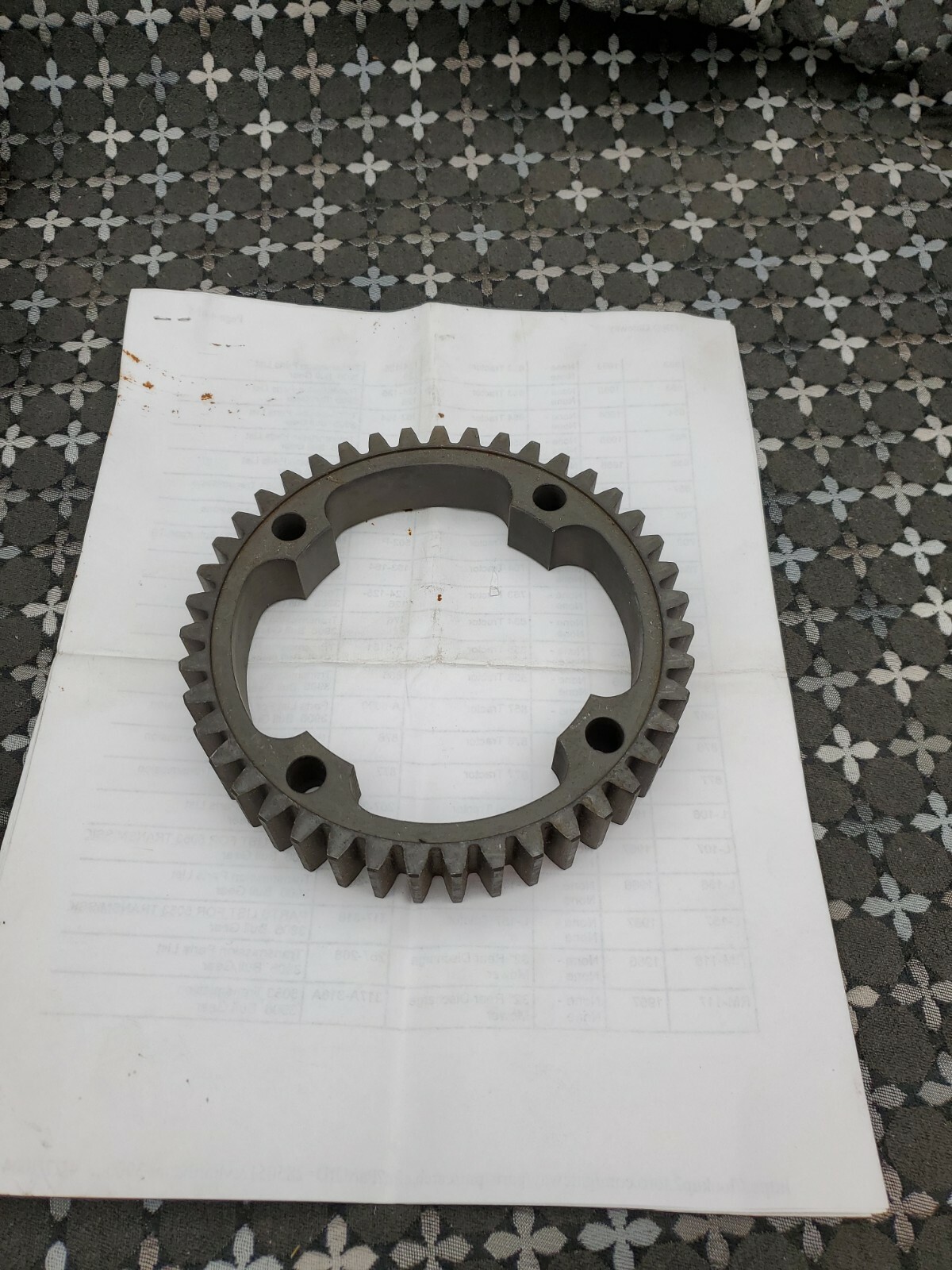 Toro Wheel Horse Differential Bull Gear. 3906 (Part has been