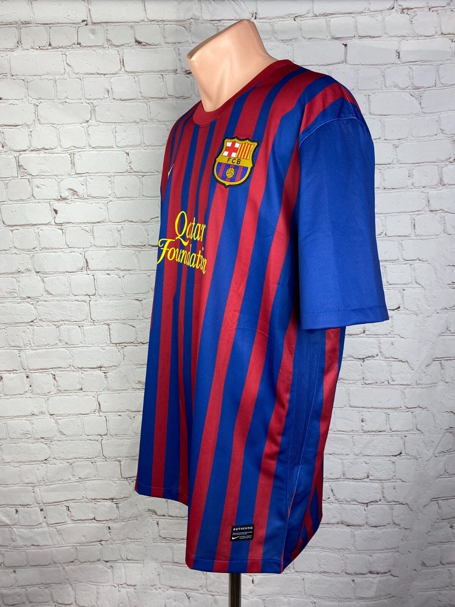 Football shirt soccer FC Barcelona Home 2011/2012 Nike jersey