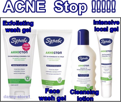 stop washing face acne