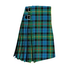 Scottish Handmade Smith Ancient Tartan Kilt 16 OZ Gordon Modern Kilt