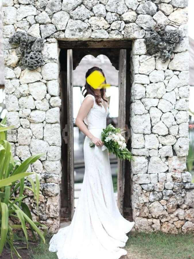 Vestido de novia Mikaella - encaje talla 4 Foto 3 de 3
