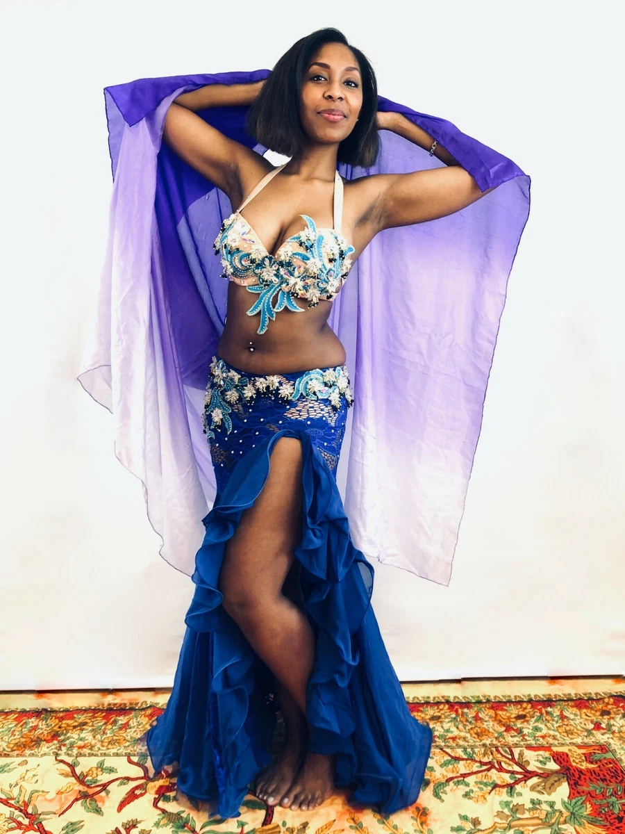 Polina belly top dance costumes