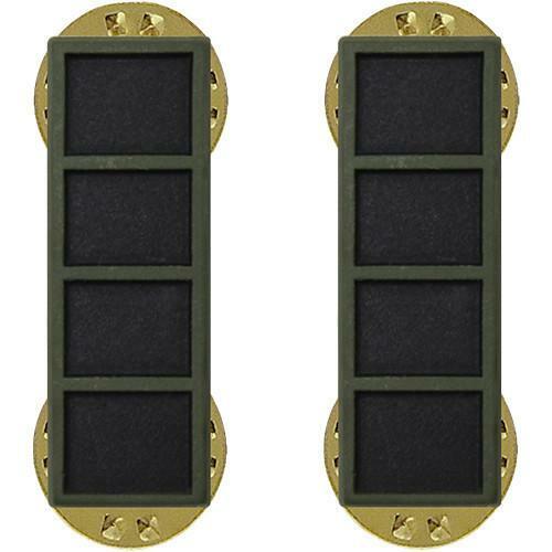 Army Insignia Rank Chief Warrant Officer 4 CW4 WO4 Subdued Green Black 