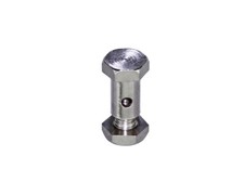 ALTALINE BICYCLE ADJUSTER BRAKE CABLE BOLT 7MM X 12MM CHROME.