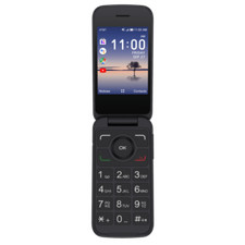 Alcatel AT&T / Cricket  SMARTFLIP 4052R  4G LTE Prepaid Flip Phone - Black