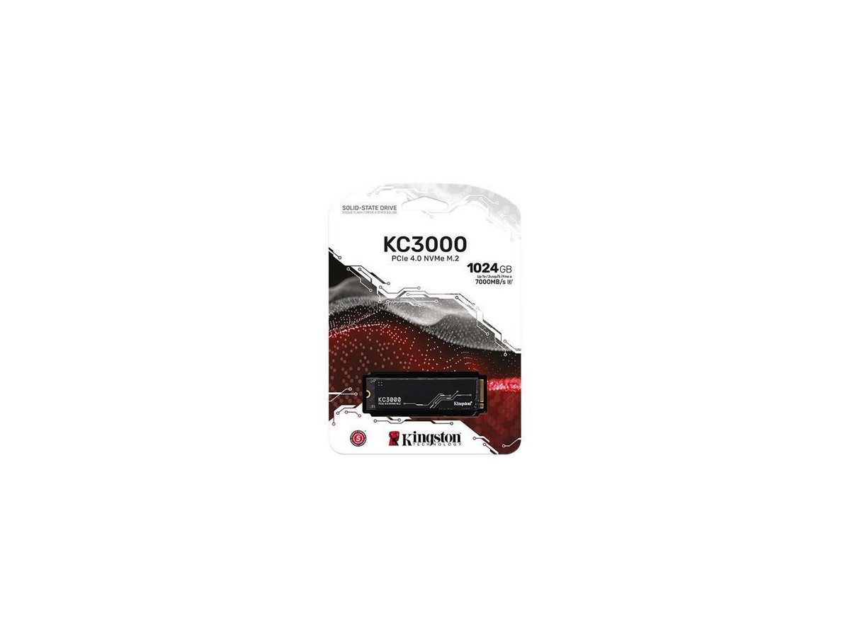 Kingston KC3000 M.2 2280 1024GB PCIe 4.0 x4 NVMe 3D TLC Internal